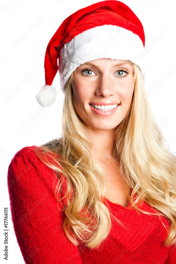 Christmas santa girl