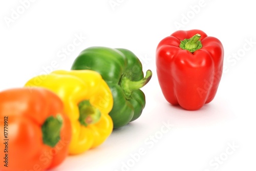 Colorful pepper pattern