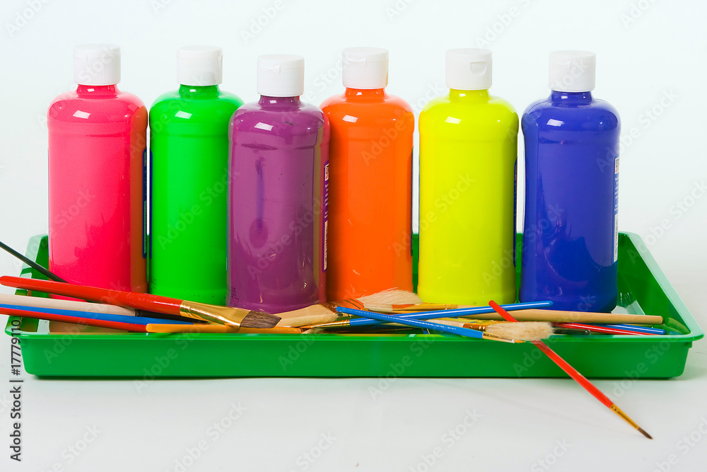 Fototapeta premium Colorful Paint