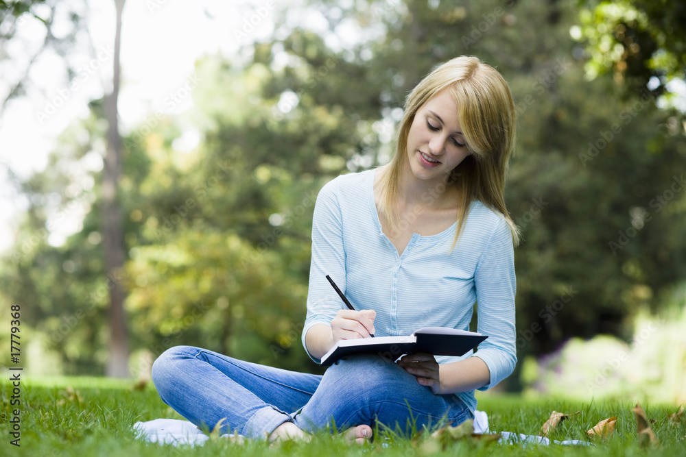 Teen Girl in Park