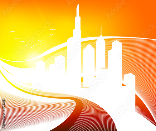 city scape