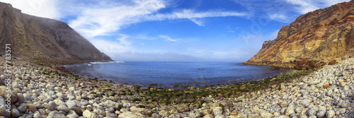 Lagosteiros Beach stones. Cabo Espichel, Portugal