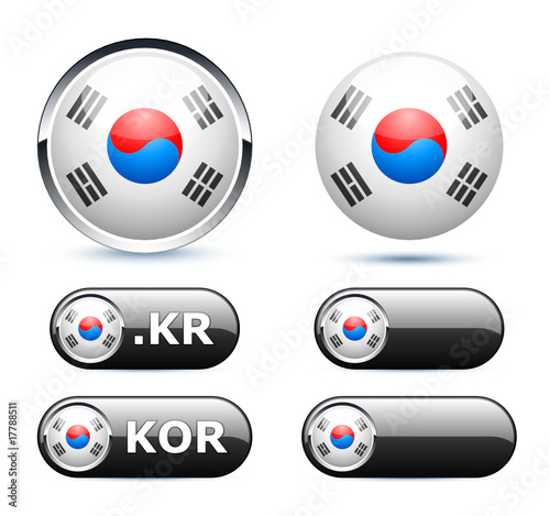 drapeau Corée / Korea flag