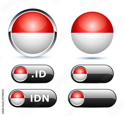 Free Download drapeau Indonésie / Indonesia flag - GFXLoad