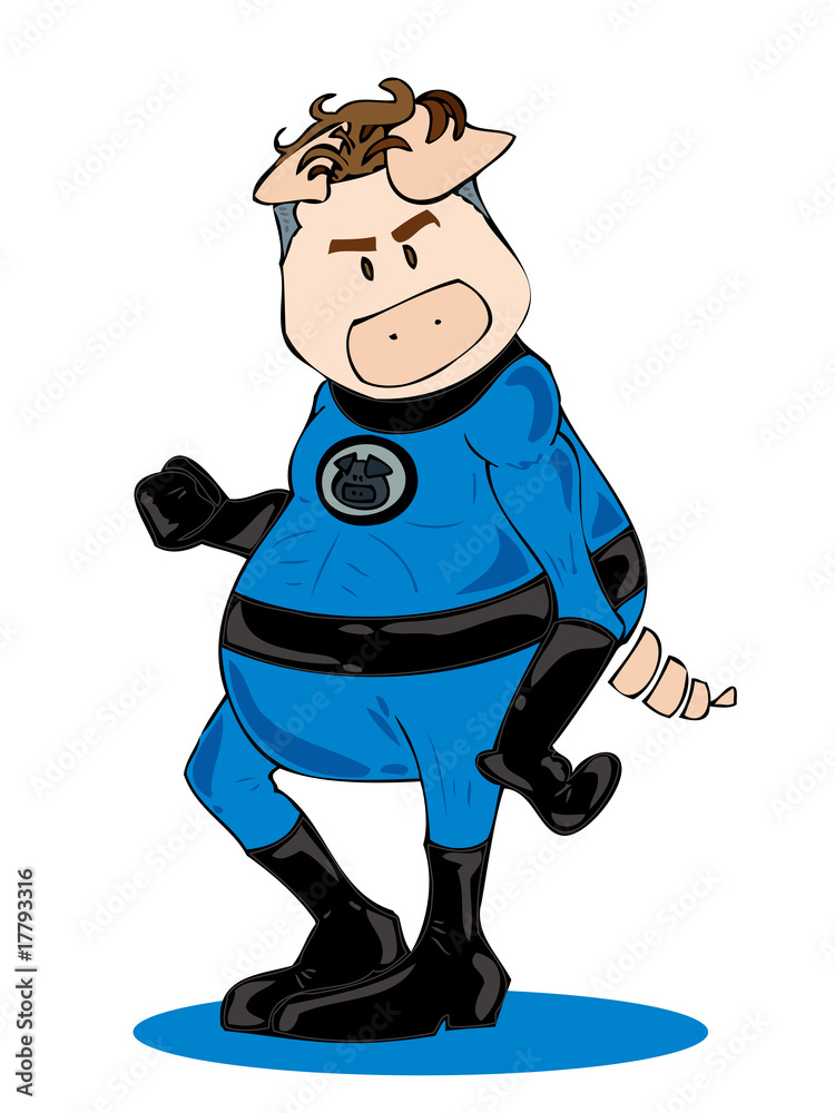 Mr. Fantastic pig