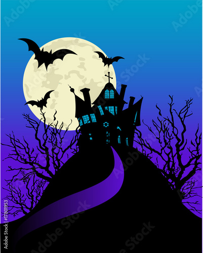Haunted house flayer