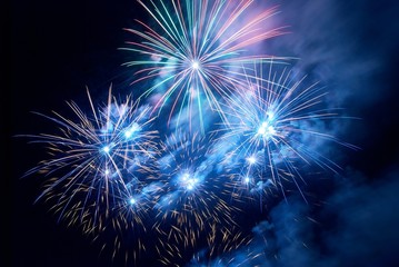 Fireworks, salute.