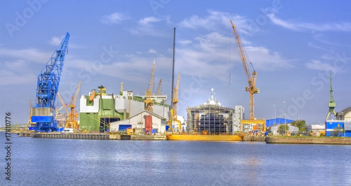 im Hafen, hdr photo