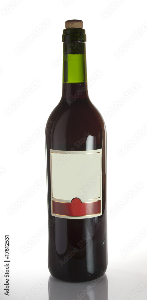 Obraz premium Red Wine Bottle