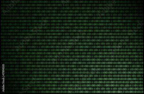 Matrix binary background