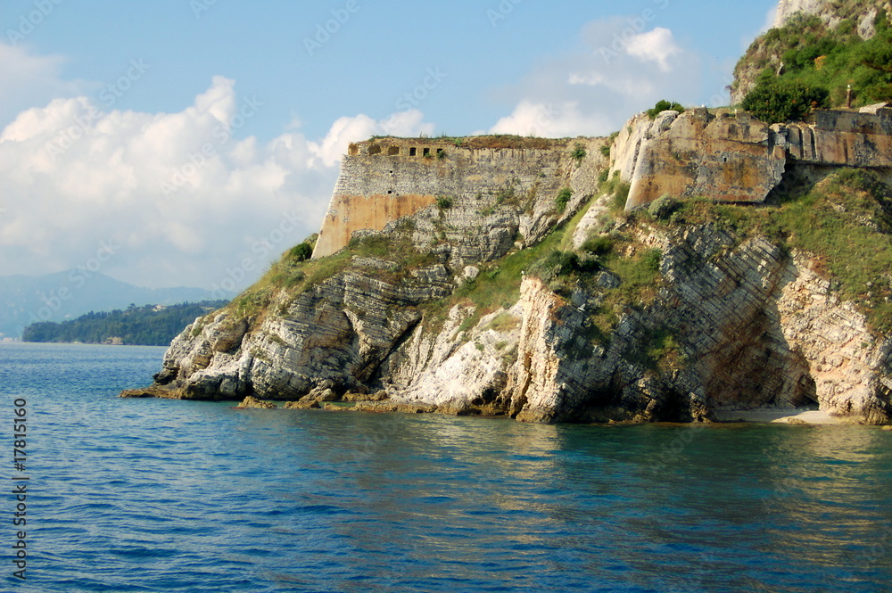 Corfu castle