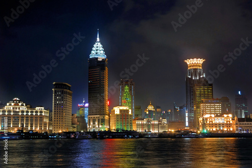 China Shanghai Bund night view