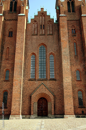 Cathedral of Roskilde, mid 12th century. photo