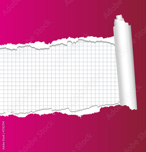 Ripped paper background.