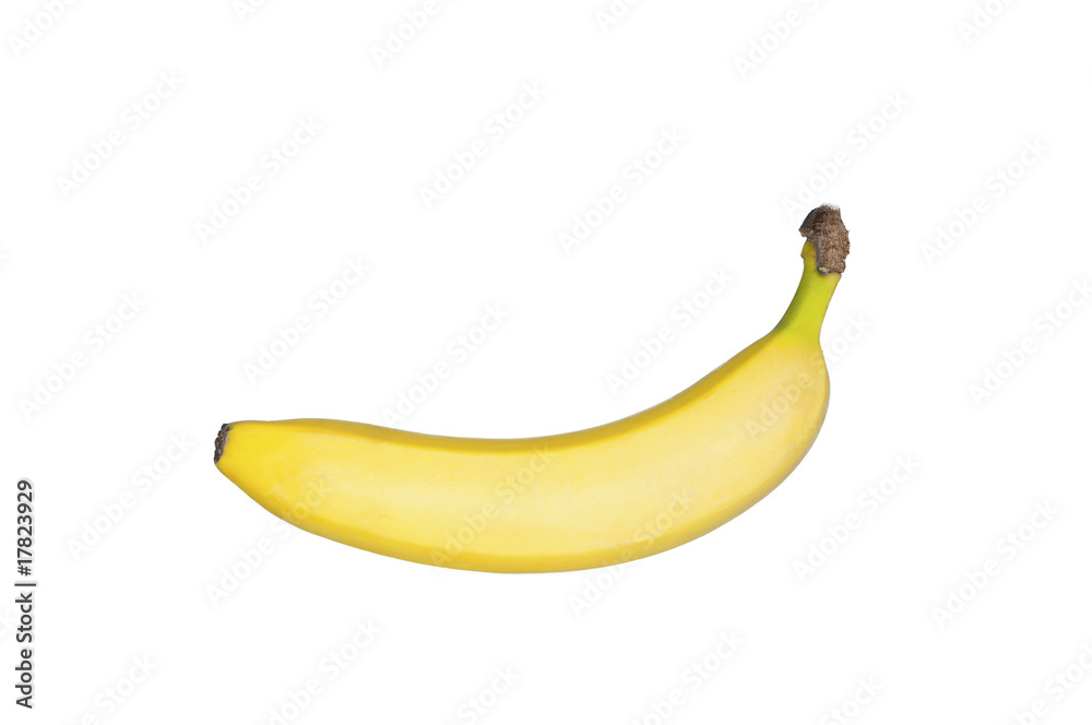 Banana isolated on white background