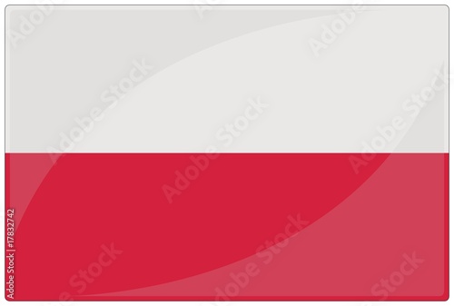 Free Download drapeau glassy pologne poland flag - GFXLoad