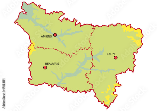 Plan de Picardie épuré