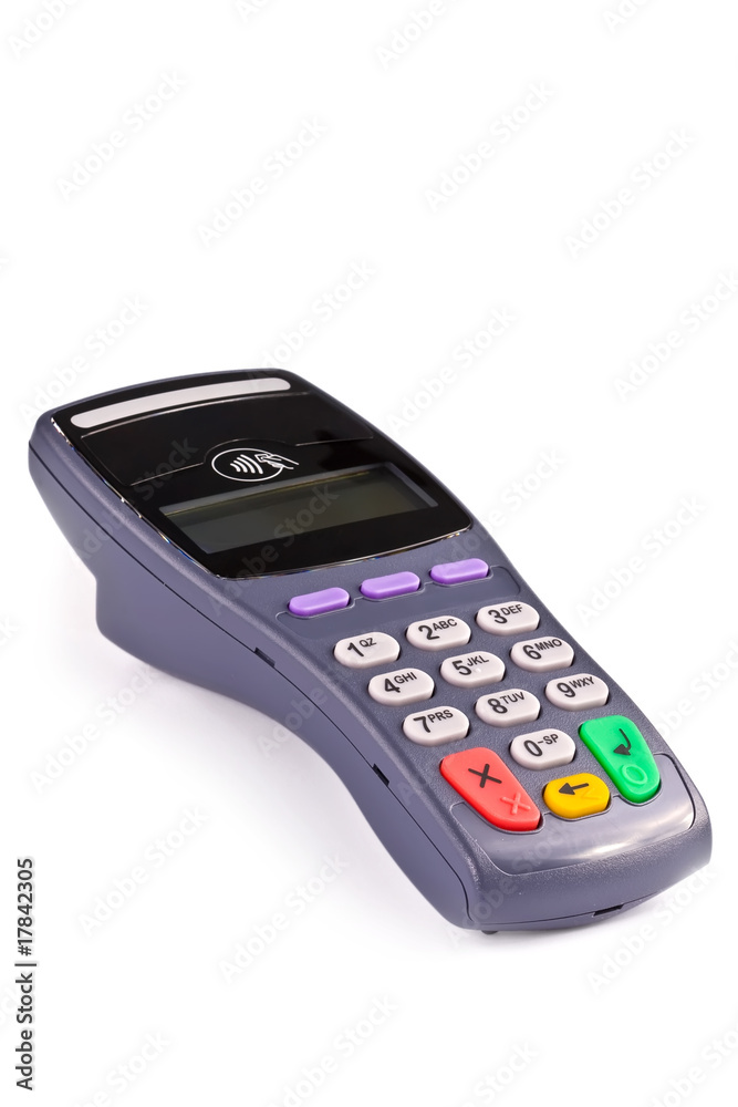 The payment terminal contactless The payment terminal contactless