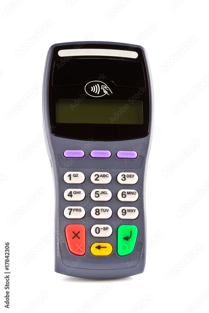The payment terminal contactless The payment terminal contactless