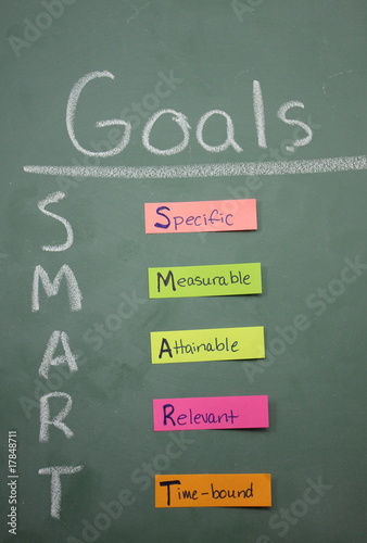 Colorful Smart Goals