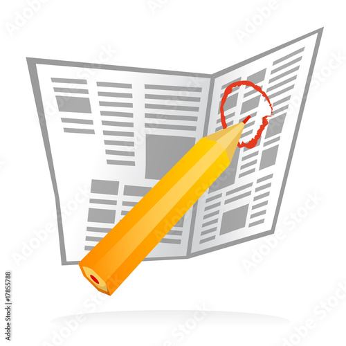 job seeking with classified ads