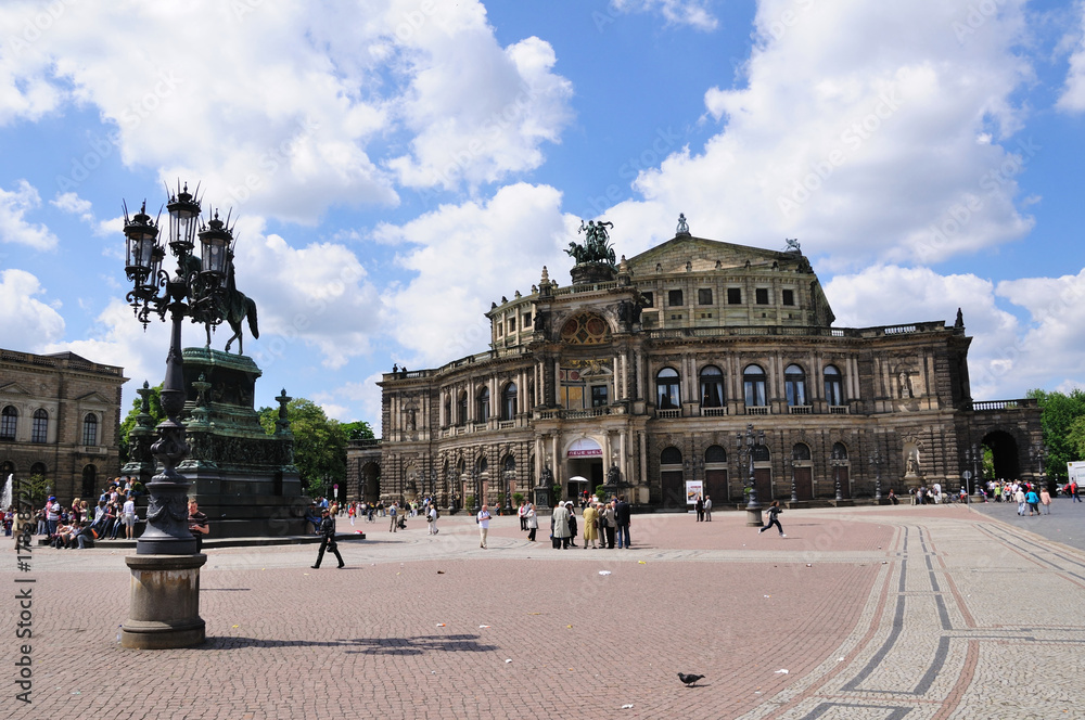 Fototapeta premium Semper Opera - Dresden,Germany