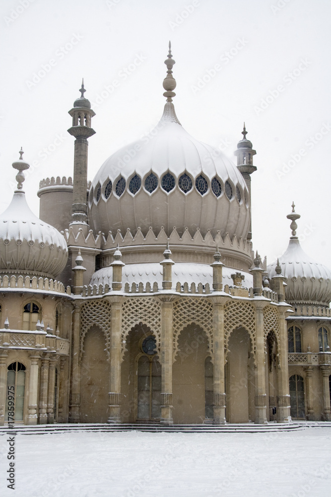Obraz premium Christmasy Brighton scene