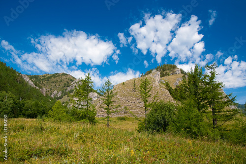 View of Pribaikalsky reserve, Lake Baikal