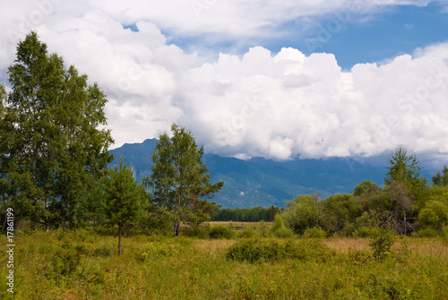 Meadow on the foothills of East Sayan.