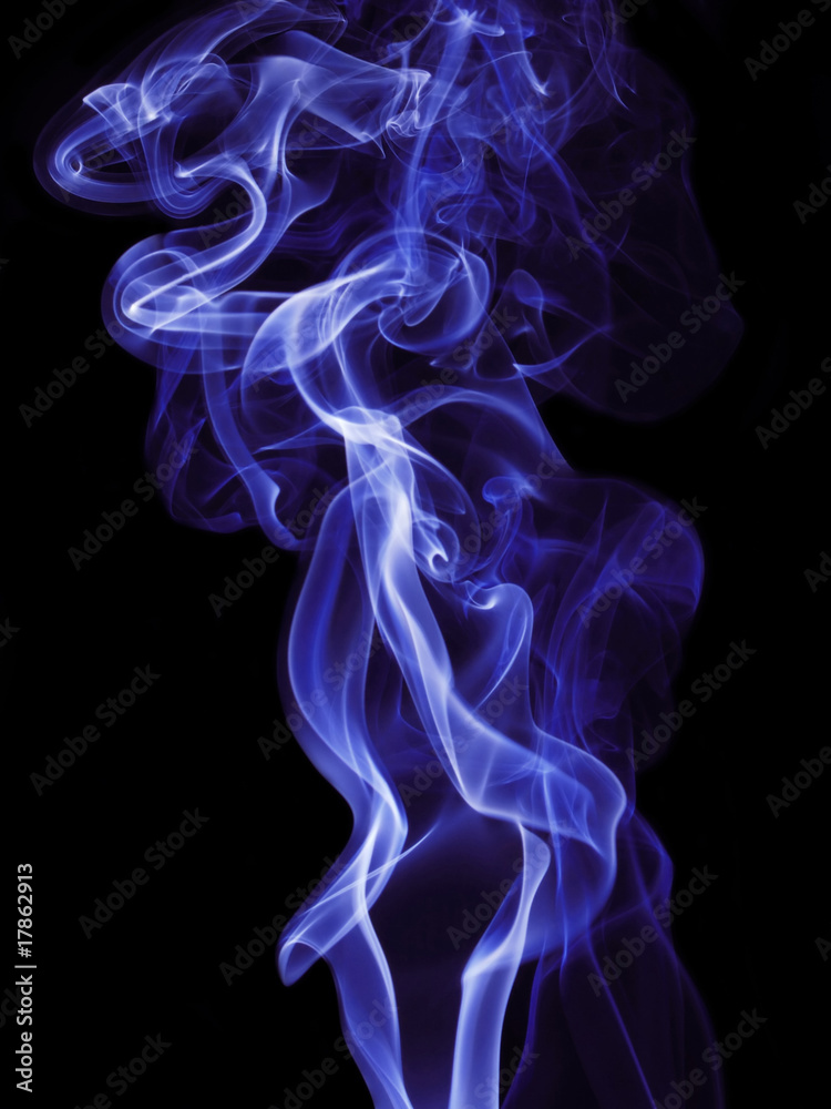 Abstract blue smoke Abstract blue smoke