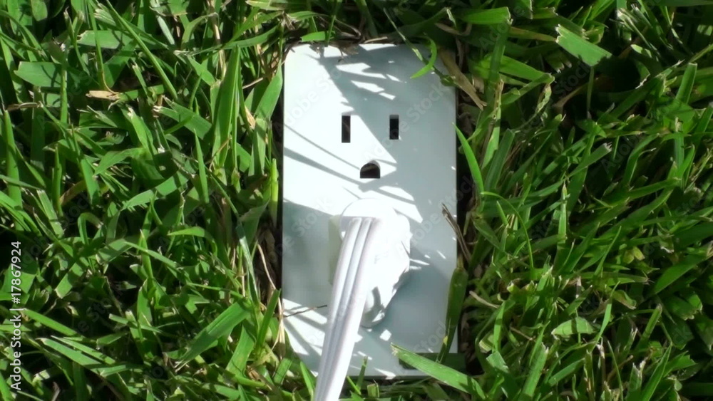 Environmental concept shot of power outlet - HD