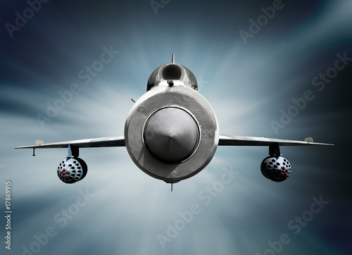 Obraz na płótnie MiG-21 supersonic jet fighter aircraft