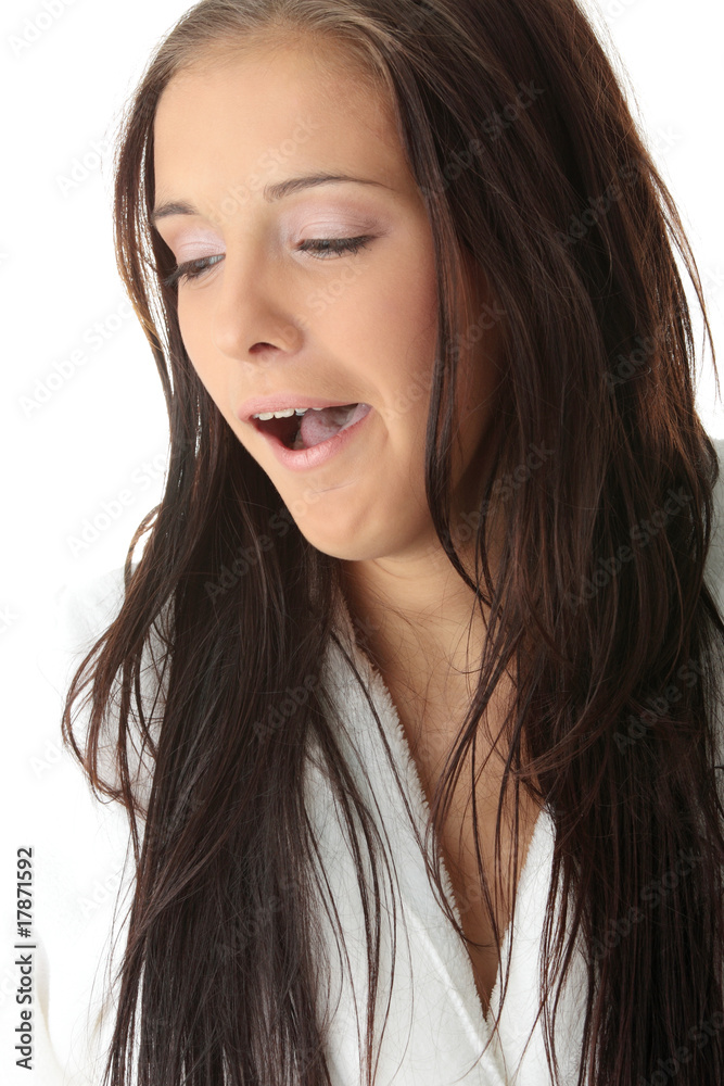 Tired woman Tired woman
