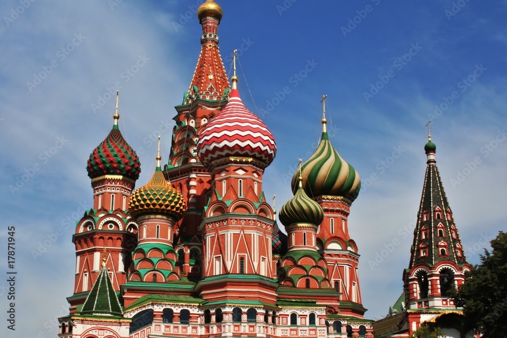 Basiliuskathedrale, Moskau - St Basil's, Moskow Basiliuskathedrale, Moskau - St Basil's, Moskow