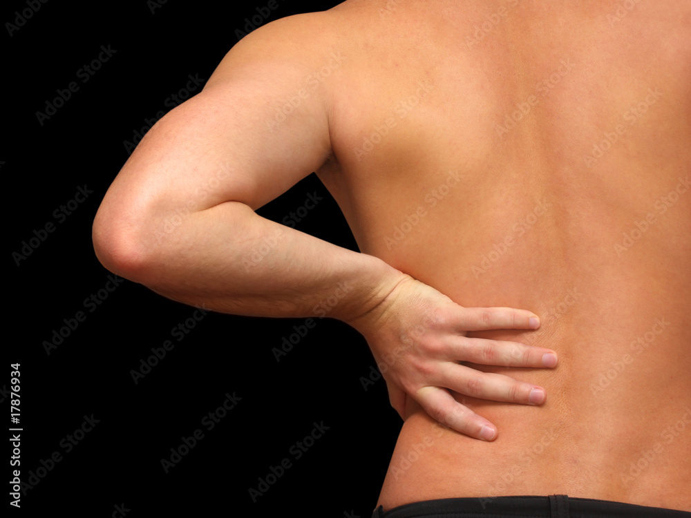 Fototapeta premium Back pain