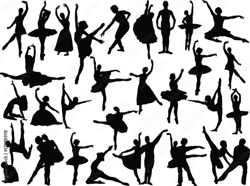 big ballet collection - vector big ballet collection - vector