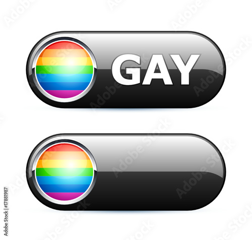icône internet arc-en-ciel / symbole Gay homosexualité