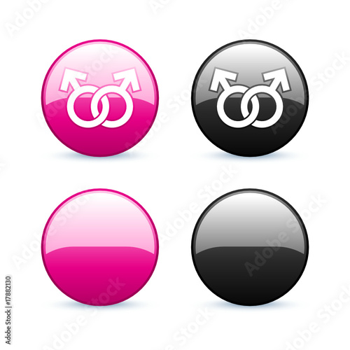 icône internet couple homosexuel homme