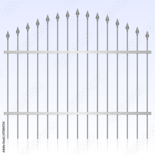 wrought metal gate