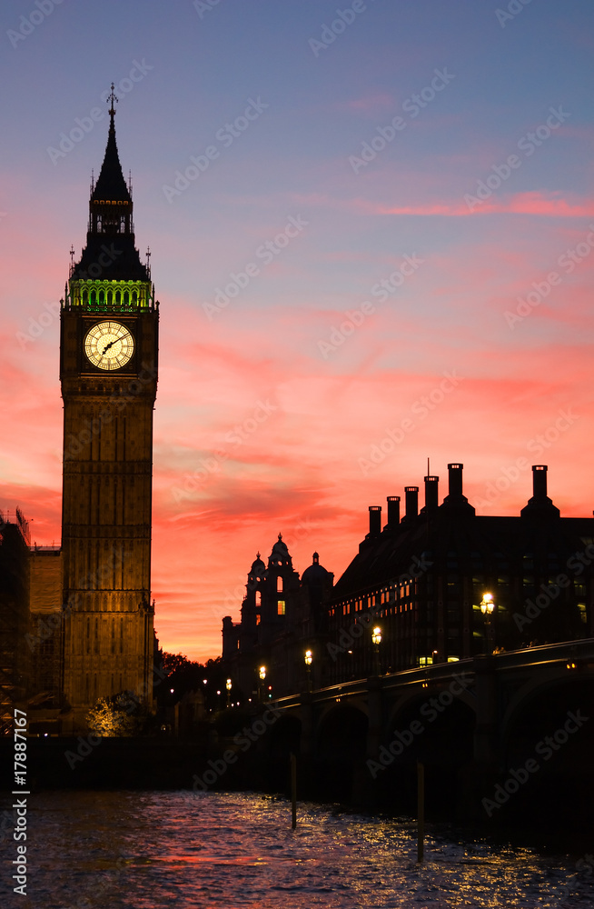 Obraz premium London. Big Ben clock tower.
