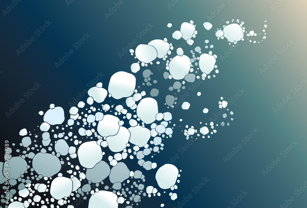 Bubble blob background Bubble blob background