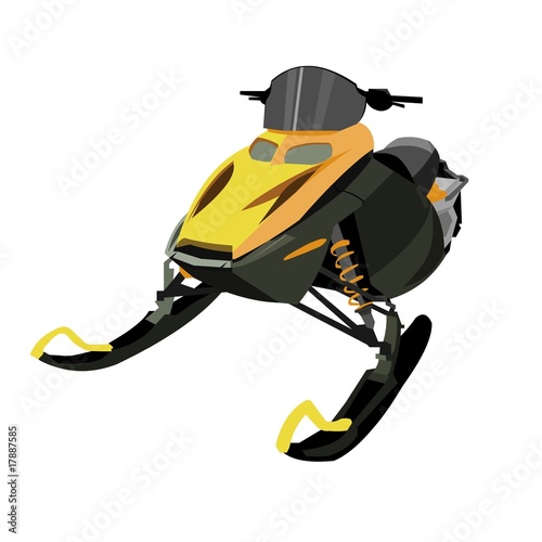 Fotografie Snow Mobile