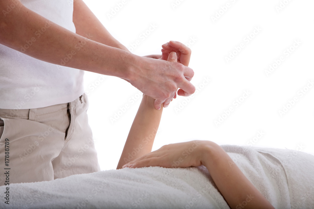 Hand massage Hand massage