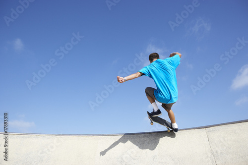 Teenage Boy In Skateboard Park © Monkey Business