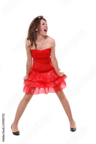 Passionate shout