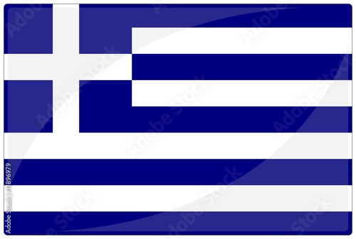 drapeau glassy grèce greece flag