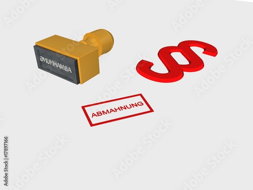 abmahnung