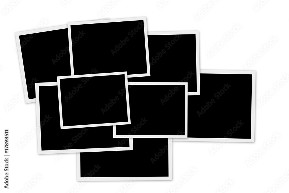 Empty photo frames Empty photo frames