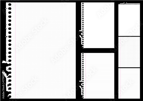Copybook paper variations