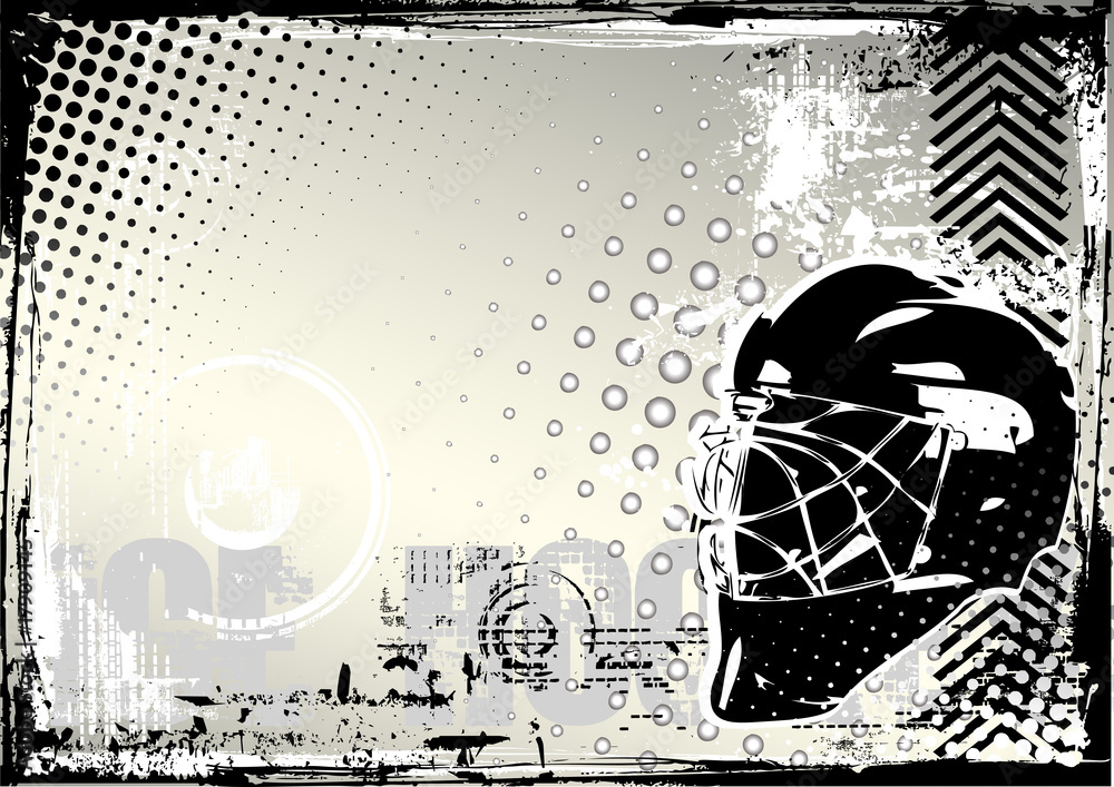Fototapeta premium ice hockey grenge background